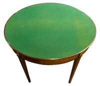 George III Mahogany & Satinwood Card Table (9 of 9) George III Mahogany & Satinwood Card Table (9 of 9)
