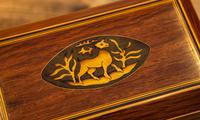 Stunning Partridge Wood Caddy 1820 (4 of 8) Stunning Partridge Wood Caddy 1820 (4 of 8)