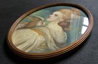 Mrs Mary Desbitt with Dove, After Sir Joshua Reynolds - Portrait Watercolour (7 of 9) Mrs Mary Desbitt with Dove, After Sir Joshua Reynolds - Portrait Watercolour (7 of 9)