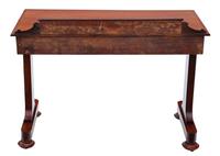 Victorian 19th Century Mahogany Writing Desk / Dressing Table (8 of 8) Victorian 19th Century Mahogany Writing Desk / Dressing Table (8 of 8)