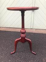 Antique Mahogany Tripod Wine Table (5 of 5) Antique Mahogany Tripod Wine Table (5 of 5)