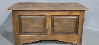 French Rustic Oak Coffer