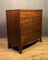 Elegant Regency Mahogany Inlaid Chest of Drawers (7 of 14) Elegant Regency Mahogany Inlaid Chest of Drawers (7 of 14)