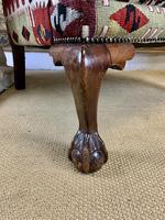Kilim Covered Wingback Armchair on Ball & Claw Feet (9 of 9) Kilim Covered Wingback Armchair on Ball & Claw Feet (9 of 9)