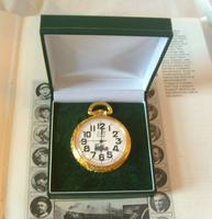 Vintage Pocket Watch 1970s Railroad 12ct Gold Plated West Germany Nos (11 of 11) Vintage Pocket Watch 1970s Railroad 12ct Gold Plated West Germany Nos (11 of 11)