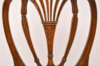 Set of 6 Antique Mahogany Sheraton Style Dining Chairs (7 of 9) Set of 6 Antique Mahogany Sheraton Style Dining Chairs (7 of 9)