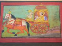 Charming 18th Century Indian Watercolour Prince in Carriage (2 of 5) Charming 18th Century Indian Watercolour Prince in Carriage (2 of 5)