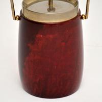 1960’s Vintage Lacquered Parchment Ice Bucket by Aldo Tura (5 of 8) 1960’s Vintage Lacquered Parchment Ice Bucket by Aldo Tura (5 of 8)
