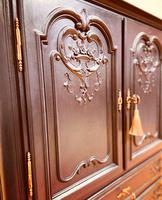 French Antique Style Cabinet / Black Cupboard / Louis XV Style (8 of 10) French Antique Style Cabinet / Black Cupboard / Louis XV Style (8 of 10)