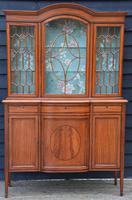 Superb, Fine Quality Edwardian Satinwood Display Cabinet c.1901 (3 of 19) Superb, Fine Quality Edwardian Satinwood Display Cabinet c.1901 (3 of 19)