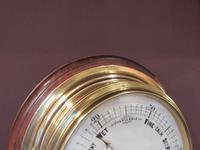 Antique Brass Bulkhead Marine Barometer (3 of 6) Antique Brass Bulkhead Marine Barometer (3 of 6)