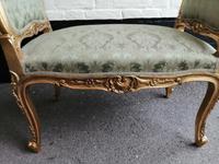 Superb quality pair of 19th century French giltwood window seats (4 of 8) Superb quality pair of 19th century French giltwood window seats (4 of 8)
