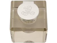 Cut Glass & Sterling Silver Desk Inkwell - Antique Victorian (2 of 9) Cut Glass & Sterling Silver Desk Inkwell - Antique Victorian (2 of 9)