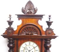 Wow! Antique German Double Weight Walnut 8-Day Vienna Regulator Wall Clock by Gustav Becker (8 of 11) Wow! Antique German Double Weight Walnut 8-Day Vienna Regulator Wall Clock by Gustav Becker (8 of 11)