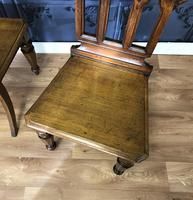 Pair of Victorian Gothic Style Hall Chairs (13 of 13) Pair of Victorian Gothic Style Hall Chairs (13 of 13)