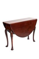 Fine Georgian period Mahogany Drake foot drop leaf table (2 of 8) Fine Georgian period Mahogany Drake foot drop leaf table (2 of 8)