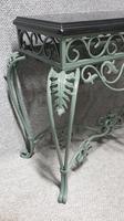 Very Nice Wrought Iron Console Table (4 of 8) Very Nice Wrought Iron Console Table (4 of 8)