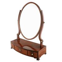 Georgian Bow Front Dressing Mirror (3 of 8) Georgian Bow Front Dressing Mirror (3 of 8)