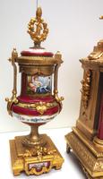 Incredible French Sevres Mantel Clock French Striking 8-day Garniture Clock Set (4 of 19) Incredible French Sevres Mantel Clock French Striking 8-day Garniture Clock Set (4 of 19)