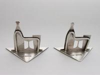 Pair of Edwardian Silver Cocktail Menu Holders by Goldsmiths & Silversmiths, London, 1905 (3 of 10) Pair of Edwardian Silver Cocktail Menu Holders by Goldsmiths & Silversmiths, London, 1905 (3 of 10)