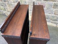 Pair of Antique Oak Open Bookcases (9 of 10) Pair of Antique Oak Open Bookcases (9 of 10)