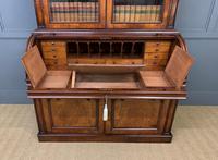 Large Victorian Mahogany Cylinder Bureau Bookcase (13 of 18) Large Victorian Mahogany Cylinder Bureau Bookcase (13 of 18)