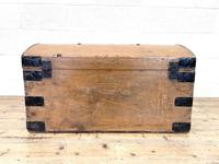 Rustic Antique Pine Dome Top Trunk (9 of 9) Rustic Antique Pine Dome Top Trunk (9 of 9)