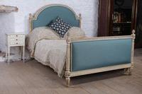 Very Nice French Newly Upholstered Double Bed (2 of 8) Very Nice French Newly Upholstered Double Bed (2 of 8)