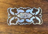 William IV Rosewood & Mother of Pearl Writing Slope (5 of 14) William IV Rosewood & Mother of Pearl Writing Slope (5 of 14)