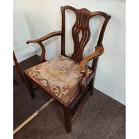 18th Century Walnut Arm or Desk Chair (2 of 7) 18th Century Walnut Arm or Desk Chair (2 of 7)