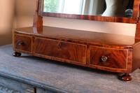 19th Century Mahogany Dressing Table Mirror with Three Drawers (14 of 21) 19th Century Mahogany Dressing Table Mirror with Three Drawers (14 of 21)