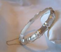 Vintage Silver Bamboo Bangle 1978 Ornate Bracelet 7" Length 13.7 Grams (2 of 12) Vintage Silver Bamboo Bangle 1978 Ornate Bracelet 7" Length 13.7 Grams (2 of 12)