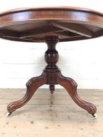 Victorian Mahogany Circular Snap Top Table (3 of 10) Victorian Mahogany Circular Snap Top Table (3 of 10)