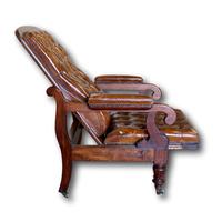 Victorian Mahogany Reclining Library Chair (3 of 7) Victorian Mahogany Reclining Library Chair (3 of 7)