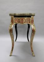 French 19th Century Louis XV Style Boulle Games Occasional Table (8 of 12) French 19th Century Louis XV Style Boulle Games Occasional Table (8 of 12)