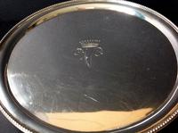 Pair of Antique Georgian Silver Salvers - 1786 (2 of 4) Pair of Antique Georgian Silver Salvers - 1786 (2 of 4)