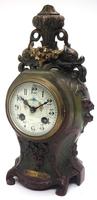 Antique French 8-day Painted Mantel Clock – Floral Dial Striking Mantle Clock (3 of 10) Antique French 8-day Painted Mantel Clock – Floral Dial Striking Mantle Clock (3 of 10)