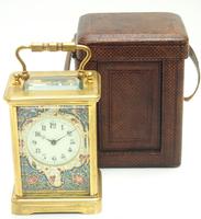Superb French 8 Day Champleve Carriage Clock Cylinder Platform, Working c.1900 (6 of 12) Superb French 8 Day Champleve Carriage Clock Cylinder Platform, Working c.1900 (6 of 12)