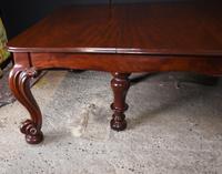 Antique Victorian Dining Table Extending Mahogany Cabriole legs 1840 (12 of 13) Antique Victorian Dining Table Extending Mahogany Cabriole legs 1840 (12 of 13)