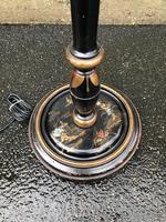 Antique Lacquered Chinoiserie Standard Lamp (3 of 6) Antique Lacquered Chinoiserie Standard Lamp (3 of 6)