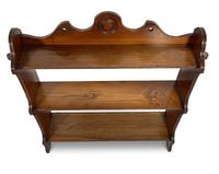 Antique Oak Three Tiered Shelf (2 of 5) Antique Oak Three Tiered Shelf (2 of 5)