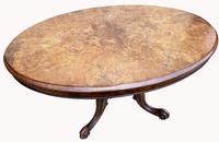Victorian Burr Walnut Loo Table (4 of 6) Victorian Burr Walnut Loo Table (4 of 6)