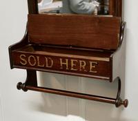 Victorian Mahogany Bathroom Wall Mirror with Towel Rail (2 of 8) Victorian Mahogany Bathroom Wall Mirror with Towel Rail (2 of 8)