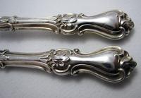 Antique 1849 Solid Sterling Silver English Victorian Christening / Childs Pair Knife & Fork Set. Albert Pattern (8 of 8) Antique 1849 Solid Sterling Silver English Victorian Christening / Childs Pair Knife & Fork Set. Albert Pattern (8 of 8)