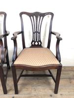 Pair of 19th Century Chippendale Style Armchairs (7 of 11) Pair of 19th Century Chippendale Style Armchairs (7 of 11)