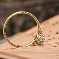 The Vintage Brilliant Cut Diamond Solitaire Ring (5 of 5) The Vintage Brilliant Cut Diamond Solitaire Ring (5 of 5)