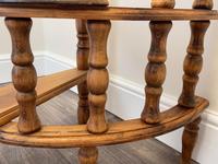 Victorian Style Light Oak Library Spiral Curved Step Ladder Stand (11 of 24) Victorian Style Light Oak Library Spiral Curved Step Ladder Stand (11 of 24)