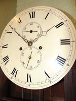 Scottish Georgian Mahogany Longcase Clock - Round Dial (10 of 10) Scottish Georgian Mahogany Longcase Clock - Round Dial (10 of 10)