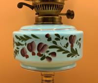 Quality 19thc Victorian Twin-Burning Duplex Porcelain & Ceramic Table Oil Lamp (7 of 12) Quality 19thc Victorian Twin-Burning Duplex Porcelain & Ceramic Table Oil Lamp (7 of 12)