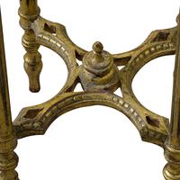 Pair of French Giltwood Carved Marble Top Stands (6 of 6) Pair of French Giltwood Carved Marble Top Stands (6 of 6)